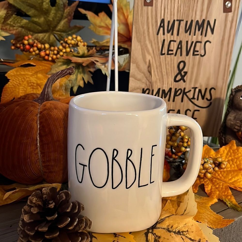 RAE DUNN Gobble Mug